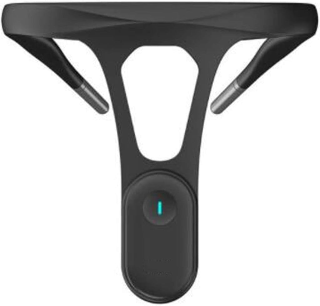 Scientific Real Time Intelligent Posture Correction Device Back Posture Training Monitoring Posture Corrector Straightener,Black