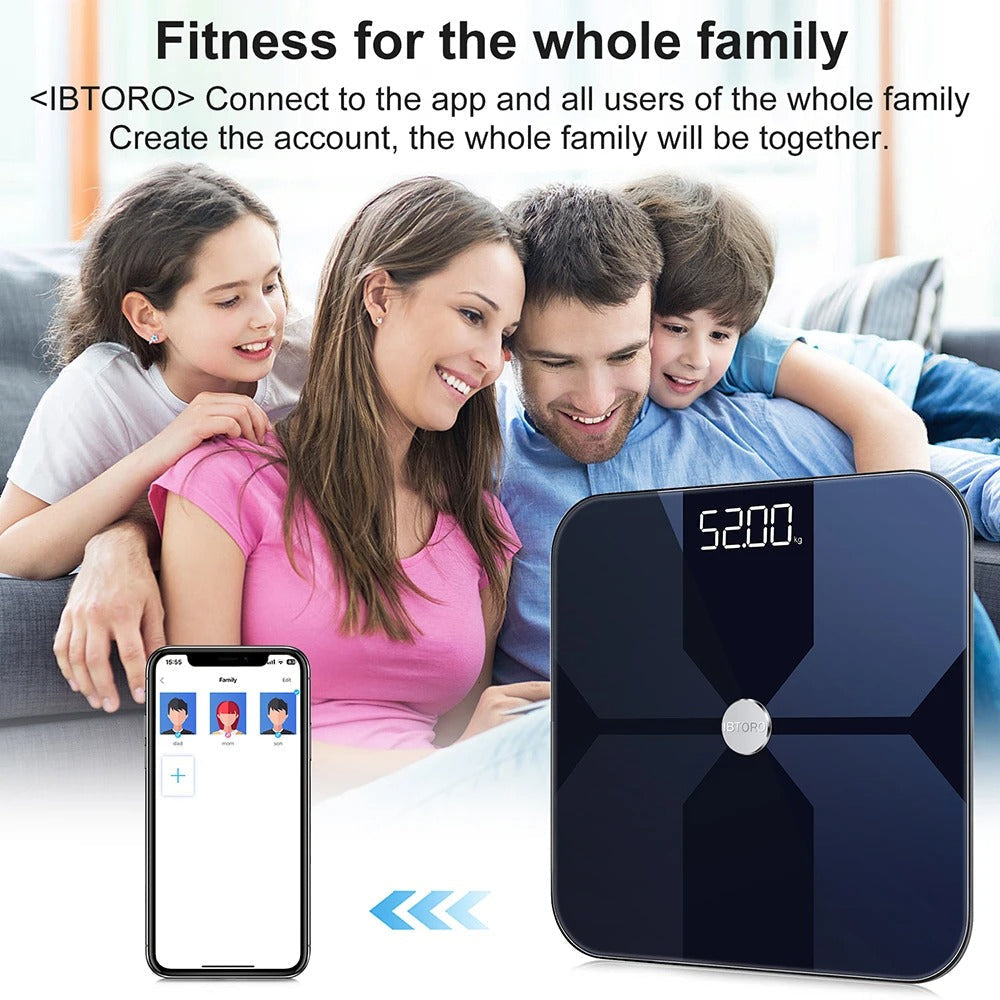 Body Fat Scale Smart Digital WiFi Bluetooth-2